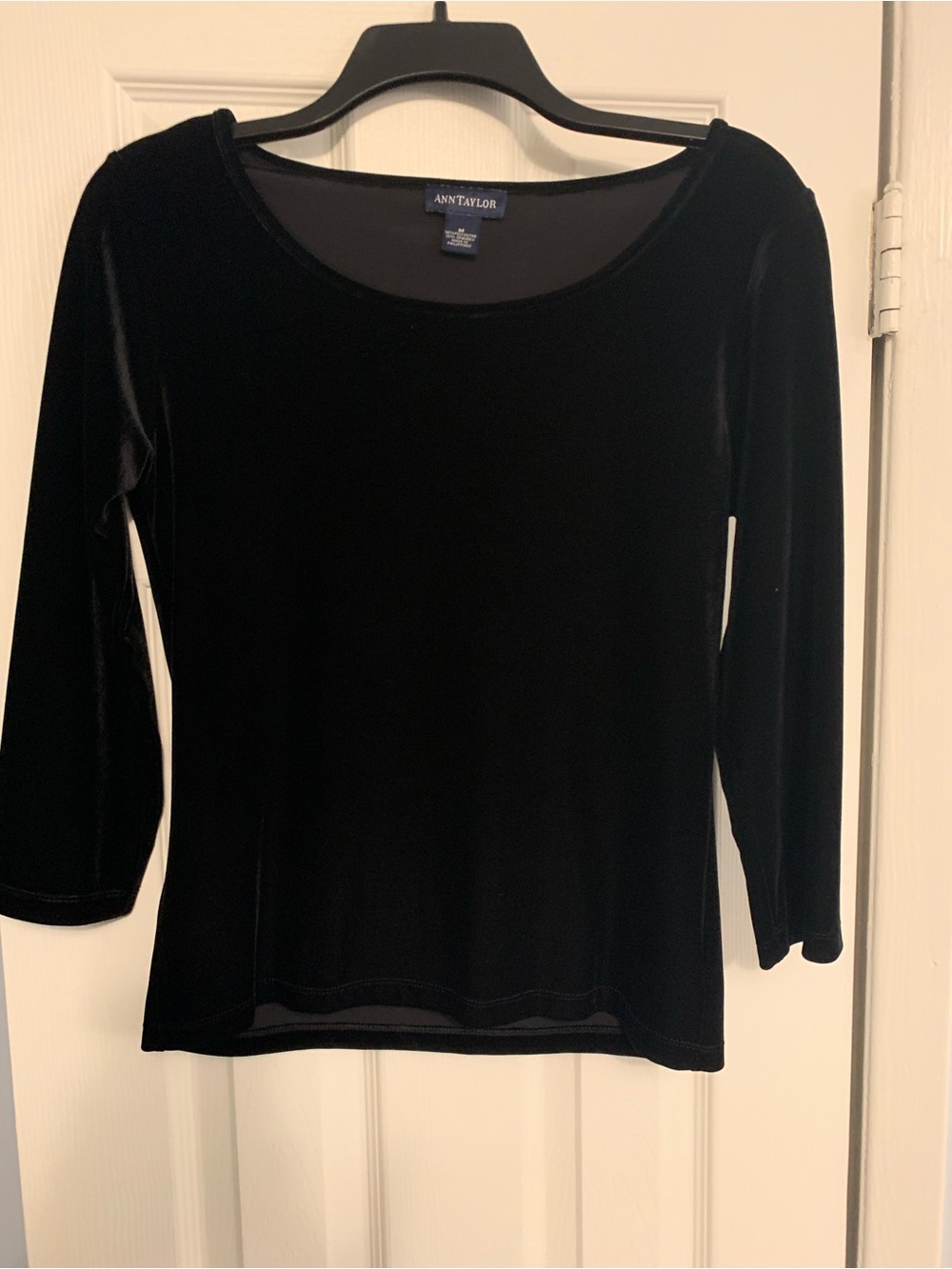 Ann Taylor Velvet Top